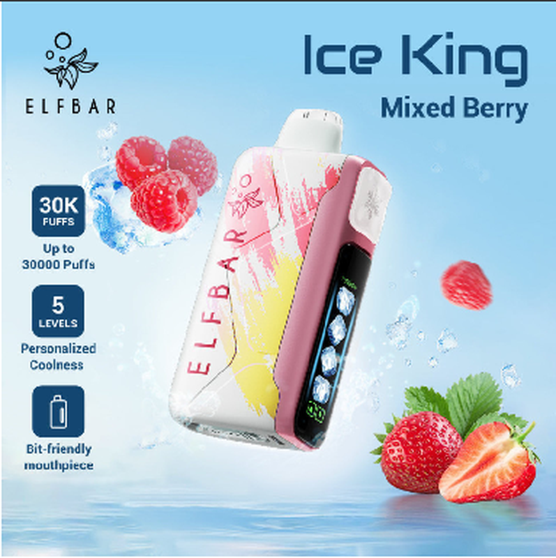 ELFBAR ICE KING 30000 затяжек