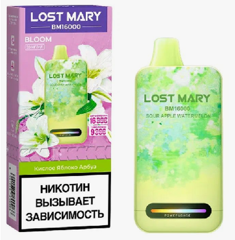 LOST MARY BM16000 BLOOM затяжек