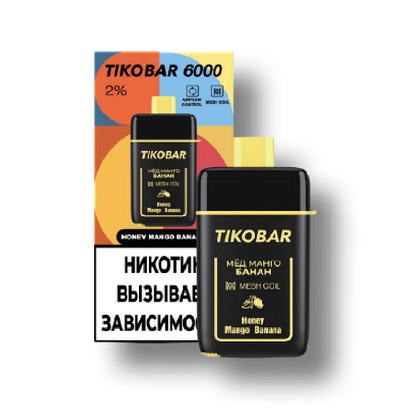 ОЭС TIKOBAR 6000 затяжек (М)