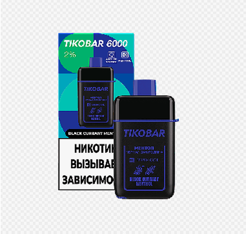 TIKOBAR 6000 затяжек