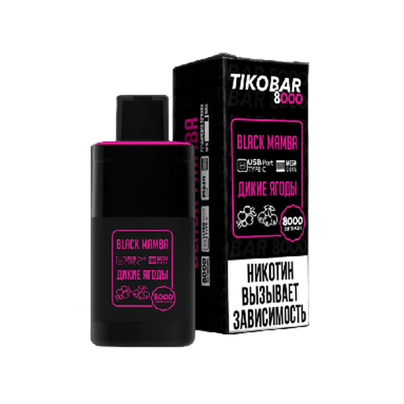 TIKOBAR 8000 затяжек